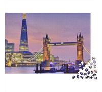 Tower Bridge Puzzle 1000 Pezzi, Per Adulti E Bambini, Regalo Educativo, Decompressione Intellettuale, Decorazione Familiare, Attività Divertente 1000pcs (75x50cm)