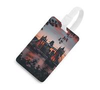 Tower Bridge The Sunset Londra Inghilterra UK etichette per bagagli per valigie in TPU etichette per bagagli carino etichetta da viaggio etichette bianche stile