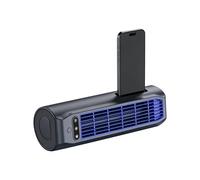 Tower Fan Desktop, Cordless 3 Wind Speed Tabletop Personal Cooler, Compact Airflow Support Tool, Reusable Cooling Kit, Portable Comfort Accessory, for Women Students Travelers Home Apartment