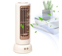 Tower Fan, Oscillating Bedroom Fan, Powerful Home Ventilator, 3-Speed Settings, Slim Design, Quiet, Energy Efficient, Easy to Use, Perfect for Kitchen, Dorm, Garage, 3.94x3.94x10.24 inches