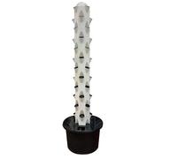 Tower Garden, Attrezzatura e piante a torre 48 del petalo del giardino verticale del idroponico 'interno di NFT for la fragola 'erba a lattuga del fiore
