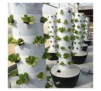 Tower Garden, di coltivazione idroponica da giardino La torre verticale automatizza l'aeroponica Mini Indoor Outdoor Home Grow Herb senza luce a led