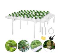 Tower Garden, di coltivazione idroponica, kit da giardino Attrezzature agricole Tubo in PVC di coltivazione idroponica verticale Piantatrice for serra familiare(72 Vertical)
