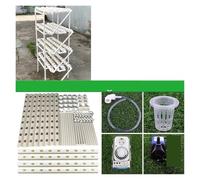 Tower Garden, Fai da te casa verticale tubo in PVC di coltivazione giardino balcone fioriera serra attrezzature for la coltivazione fuori suolo(4 Tiers 144 plants)