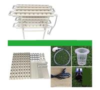 Tower Garden, Fai da te casa verticale tubo in PVC di coltivazione giardino balcone fioriera serra attrezzature for la coltivazione fuori suolo(2 Tiers 72 plants)