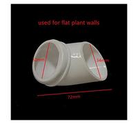 Tower Garden, Tazze di colonizzazione idroponica fai-da-te Contenitore for fiori Pianta Coltiva Vaso Tazza Idroponica Accessori for torre verticale Apri foro spugna(02-50pcs)