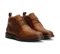 Tower London Armour, stivali da uomo in pelle con lacci, Marrone, 45 EU