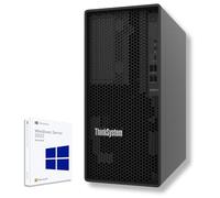 TOWER SERVER - Lenovo THINKSYSTEM ST50 V2 6Gbps SATA Controller XEON E-2324G 2x 1 Tera - Win Server 2022 Garanzia Standard 36 mesi (32 GB RAM)