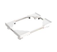 Tower Stand - CPU Storage Mobile Caddy, Adjustable Telescopic Base, Waterproof Rolling, Floor Protection, For Meeting Room Study Apartment Washing Machine Plant Port Suitcase