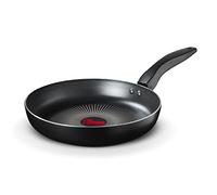 Tower T700313 SmartStart Gourmet Padella in alluminio da 32 cm con aeroglide Easy Clean antiaderente, lunga durata, compatibile con induzione, adatta al forno, senza PFOA, nero