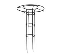 Tower Trellis - Garden Trellis For Climbing Plants | Metal Plant Support Tower Obelisk 90cm 120cm 150cm 180cm 210cm | PP Coated Steel Vertical Flower Stand For Vine Roses Potted Plants