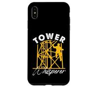 Tower Whisperer Servizio di telecomunicazioni Scalatore a torre Custodia per iPhone XS Max