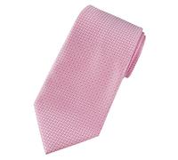 Towergem Extra Lunga Cravatta Rosa Solido Uomo XL Tessuti Jacquard Cravatta 63"