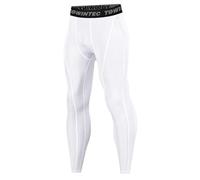 Towintec Pantaloni a Compressione da Uomo Calzamaglia da Corsa Traspirante Strato Base Atletico Leggings da Allenamento Palestra Yoga Basket Fitness Elastico Asciugatura Rapida Pantaloni Stretti