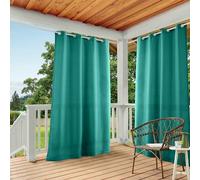 TOWN & COUNTRY BASICS Cabana GT Coppia di Tende a Pannello con Occhielli per filtrare la Luce per Interni ed Esterni, Poliestere,Acciaio Inossidabile, Foglia di t, W 54" x L 96" (2 Panels), 2 unità