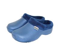 Town & Country IN Pile Cloggies Navy Misura 11 Impermeabile Caldo Giardino