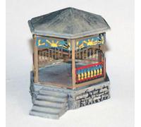 Town Park Band Stand A102 NON DIPINTO Scala N Modelli Langley Kit 1/148