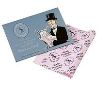 Town Talk - Confezione da 4 panni per lucidatura oro e argento, 12,5 x 17,5 cm