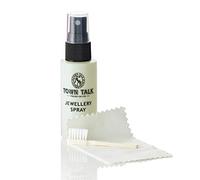 TOWN TALK Jewellery Spray con panno e spazzola - per una perfetta lucentezza - per pulire oro, platino, argento, pietre preziose e bigiotteria
