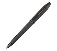Townsend Black Micro Knurl e moderna penna nera opaca con azione girevole