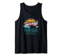 Townsend, Tennessee, TN, USA, Orso retrò Great Smoky Mountains Canotta