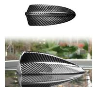 Toworldit - Copertura adesiva per antenna auto, a forma di pinna di squalo, in carbonio, compatibile con BMW X3, X5, X6, F25, E70, E71, E72
