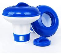Towviy Dispenser Chimico per Piscina, 2 PCS Galleggiante Distributore di Cloro Dosatore Automatico Cloro con Sfiato di Flusso Regolabile Erogatore Diffusore per Spa Acquario Aperto