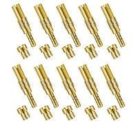 Towwoo Carburatore Jet Principale, 20pz Carburatore Principale con Set Kit Jet Lento Pilota Metallo Leggero Durevole Automobili Cura della Motocicletta a PWK CVK