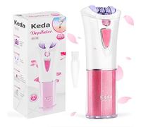 Towwoo Epilatore Donna, Depilatore Viso Elettrico Donna, Epilatori Facciale con Luce LED, Rasoio Donna Senza Fili per Depilazione Viso, Corpo, Sopracciglia, Ascelle, Gambe, Zona Bikini