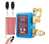 Towwoo Interruttore di Separazione per Auto, Radiocomandato, 12 V, 24 V, 240 A, Interruttore di Separazione della Batteria con Display A LED, con Spegnimento, per Auto, RV, ATV, Camion