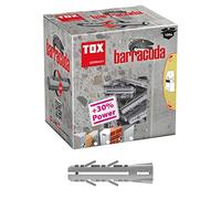 TOX Barracuda 8 x 40 mm, tasselli speciali per pietra e calcestruzzo con valori di tenuta molto elevati, fissaggio affidabile e facile installazione, 100 pezzi in una scatola, 013100061