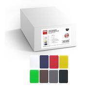 TOX Distance Assortimento di spessori Allround 80 pezzi, spessori multicolori in plastica, caricabili fino a 5 tonnellate, polipropilene, 10 pezzi per misura, 1 cartone, 065100103