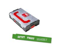 TOX L-BOXX 094909170 - Set di viti per truciolato da 4,5 e 5 mm (260 pezzi), con asta per metro da 2 m, colore verde con stampa, viti per legno in 6 misure in scatola personalizzabile e cliccabile
