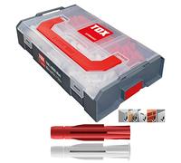 TOX L-BOXX Mini Assortimento di tasselli Tri + Trika, 200 pezzi con tasselli multiuso Tri + Trika di diverse dimensioni per il fissaggio in quasi tutti i materiali da costruzione, 094900301