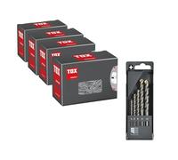 TOX Set Barracuda specifico per mattoni pieni e calcestruzzo + viti, incl. set di punte per pietra (5 pz.) per foratura a rotazione e percussione, 013909011