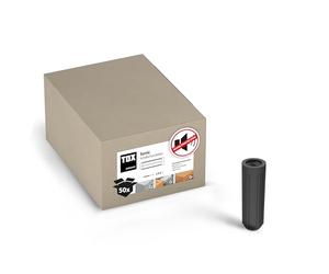 TOX Tasselli per isolamento acustico Sonic 16/60, tasselli per isolamento acustico con rivestimento in gomma, per sottostrutture e costruzioni fonoisolanti, 50 pezzi, 018100161