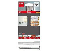 TOX Tassello universale Deco 6x41 mm + vite, 8 pz, 016701031
