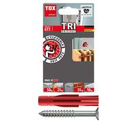 TOX Tassello universale Tri 6x36 mm + vite, 10 pz, 010701051
