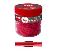 TOX Tassello universale Tri 6x51 mm in scatola rotonda, 150 pz, 010260041