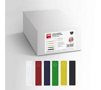 TOX Window Assortimento di distanziali 300 pezzi, distanziali multicolore in plastica, caricabili fino a 3 tonnellate, polipropilene, ogni misura 50 pezzi, 1 scatola, 065100100