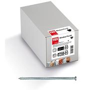 TOX Window Pro FK vite per telaio in acciaio cementato, montaggio a distanza per finestre e porte, testa della vite a testa cilindrica con azionamento TX30, ⌀7,5/132 mm, 09210159