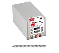 TOX Window Pro vite per telaio in acciaio cementato, distanziatore per finestre e porte, testa cilindrica con azionamento TX25, 7,5/132 mm, 09310150