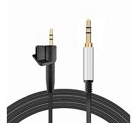 Toxaoii AE2, cavo audio di ricambio compatibile con cuffie Bose AE2, AE2i, AE2W, cavo AUX per cuffie stereo da 3,5 mm a 2,5 mm (1,2 m, nero)