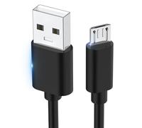 Toxaoii Cavo di ricarica micro USB, compatibile con controller PS4, PS4 Slim/Pro, DualShock 4, Xbox One S/X Wireless Controller, Roku Streaming Stick Express Premiere+, Fire TV Stick, cavo di ricambio