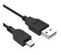Toxaoii Cavo di ricarica mini USB compatibile con fotocamere digitali PowerShot e videocamere Canon IFC-400PCU, IFC-300PCU e IFC-200PCU (150 cm)
