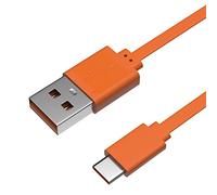Toxaoii Cavo di ricarica USB tipo C compatibile con altoparlanti LG Stylo 4 5 6, ThinQ G5 G6 G7 G8 G8X K51, V20 V30 V30S V35 V40 V50 V60, LG XBOOM Go PL2, PL5, PL7 (arancione)