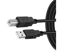 Toxaoii Cavo stampante USB compatibile con Canon Pixma TS9521C TS9520 TS8320 TS8321C TS5320 TS3320 TR8620 TR7520 TR4720 MG3620 MG3022 MG2525 MG2522 MG7120 MX920 2 MX87. 0 MX532 MX492 (10M)
