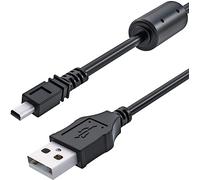 Toxaoii Cavo USB per fotocamera compatibile con Pentax Optio K10D, K20D, E20, E30, E40, E50, E60, E75, E80, L20, L50, MX, P70, P80, S, S4, S40, T20, V10, W10, W20, W30, 50 L (100 cm)