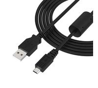 Toxaoii Cavo USB UC-E20 UC-E21 Cavo dati di ricarica Nikon, compatibile con Nikon D3400 D3500 D5600 D7500 Coolpix aw130 Camera Canon PowerShot SX720 HS (100 cm)