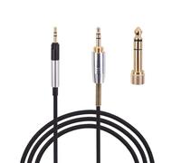 Toxaoii HD598 - Cavo audio compatibile con cuffie Sennheiser HD598, HD558, HD518, HD598Cs, HD599, HD569, HD579, 2 m
